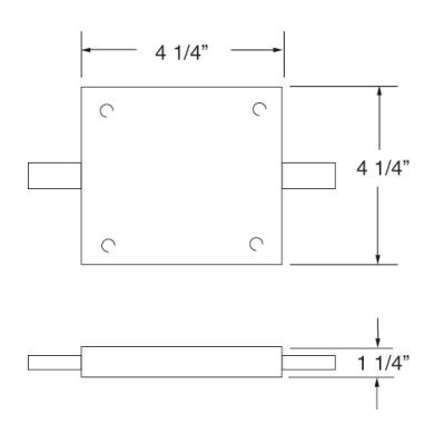 In-Line Feed Connector with Current Limiter