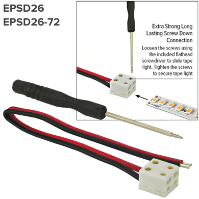 Tape-to-Power Diamond Connector