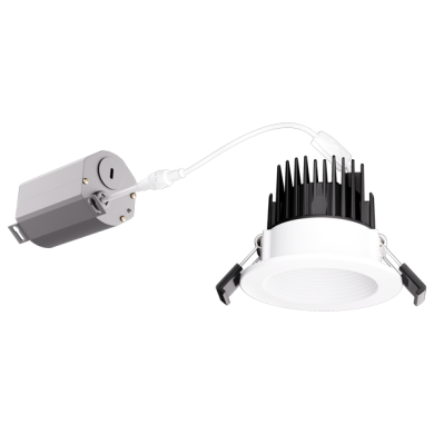 2" LED Round Baffle