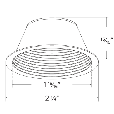 Baffle Dimensions
