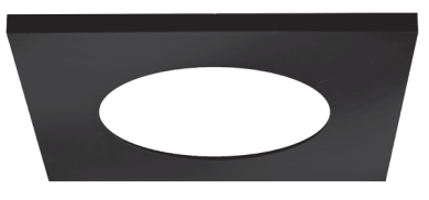 Black Square Trim