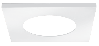 White Square Trim