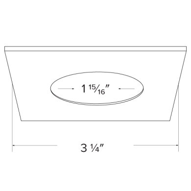 Square Trim Dimensions
