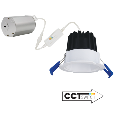 2" LED Round Elm™ Downlight with 5-CCT Switch
