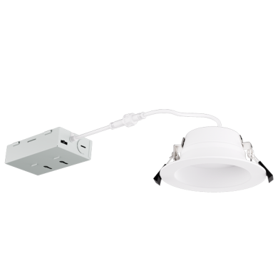 4" Retrofit LED Recessed Downlights with 5-CCT Switch