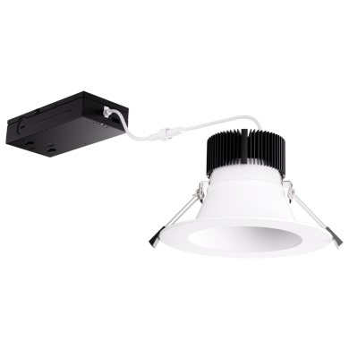 6" LED High Lumen Round Reflector Insert with 5-CCT Switch & 5-Lumen Switch