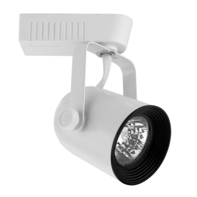 White w/Black Baffle