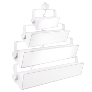LED Pipe™ Wall Wash Track Fixture with CCT Switch