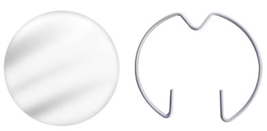 RTNRTRK2 -Retainer Ring & Lens for MR11 Track Heads