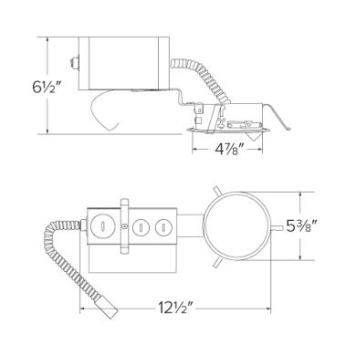4" Remodel Frame with Driver