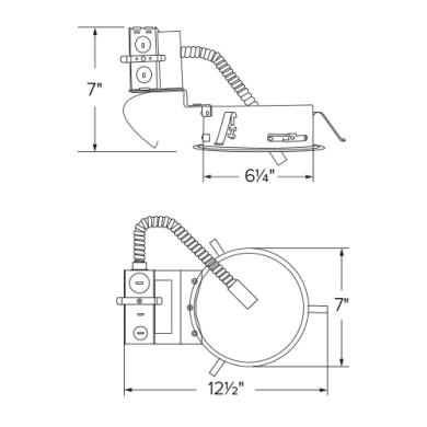6" Remodel Frame with Driver