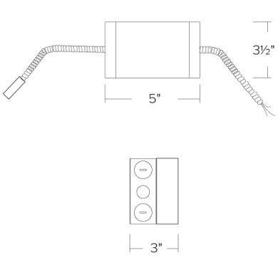 6" Retrofit Kit with Driver