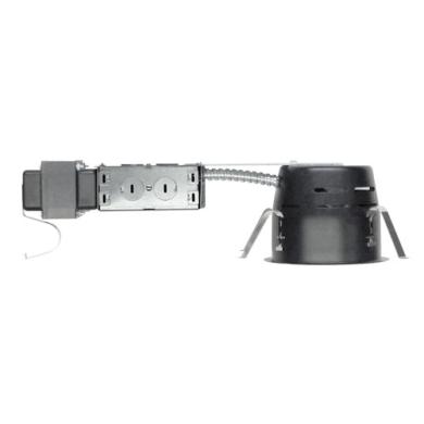 4" Low Voltage Shallow Remodel Non-IC Housing