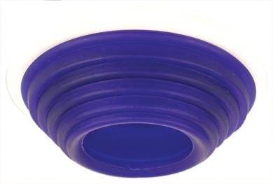 3" Die-Cast Frosted Glass Accent Trim