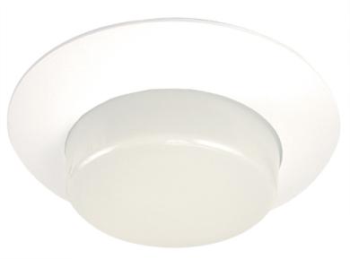 6" Shower Trim with Deep Opal Lens and Cone Reflector