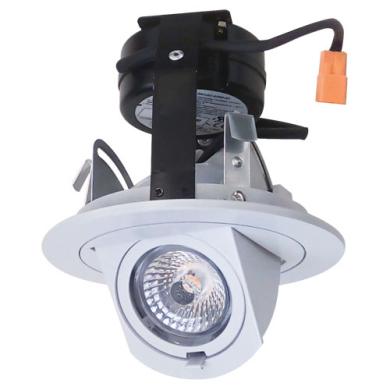 3" Round Integrated LED Adjustable Pull Down Insert