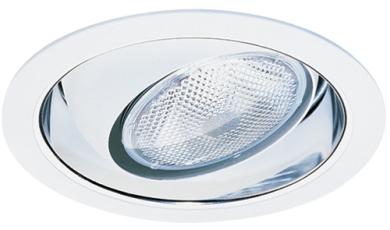 6" Regressed Eyeball with Reflector Trim