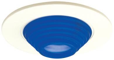 5" Low Voltage Frosted Stepped Glass
