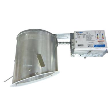 6" Remodel Sloped Compact Fluorescent Downlight