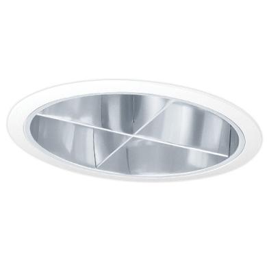 7" CFL Vertical Cross Blade Reflector