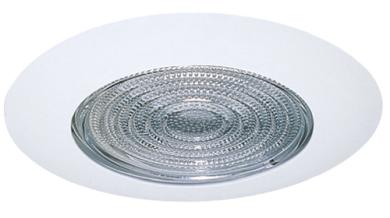 4" Shower Reflector Trim with Frosted Lens