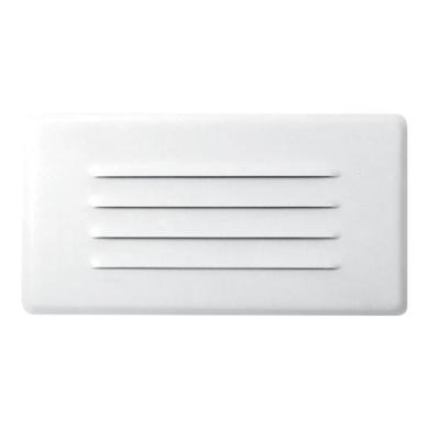 Incandescent Step Light with Louvered Faceplate