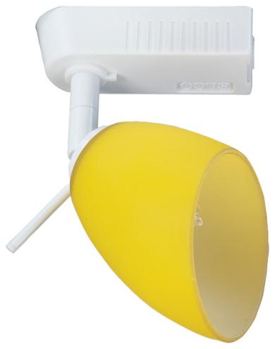 All White w/Yellow Glass