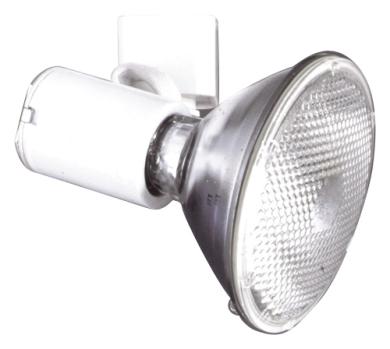 120V Line Voltage Mini Porcelain Track Fixture