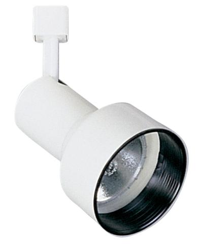PAR 30 Line Voltage Step Cylinder Track Fixture with Baffle