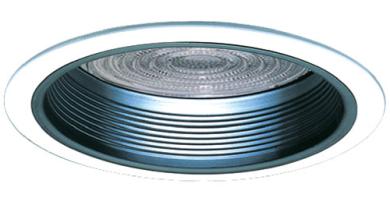 6" Baffle with Regressed Fresnel Lens Trim